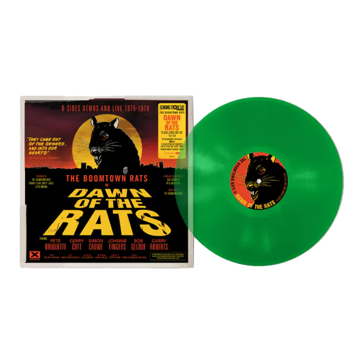 Dawn Of The Rats: B-Sides, Demos And Live 1975-1979 (RSD25): Translucent Green Vinyl LP [ vinyl ]