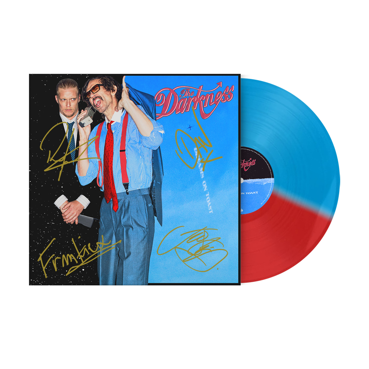 Dreams On Toast: Signed Exclusive Red & Blue Split Vinyl LP [SNAP] - SOLD OUT [ vinyl ]