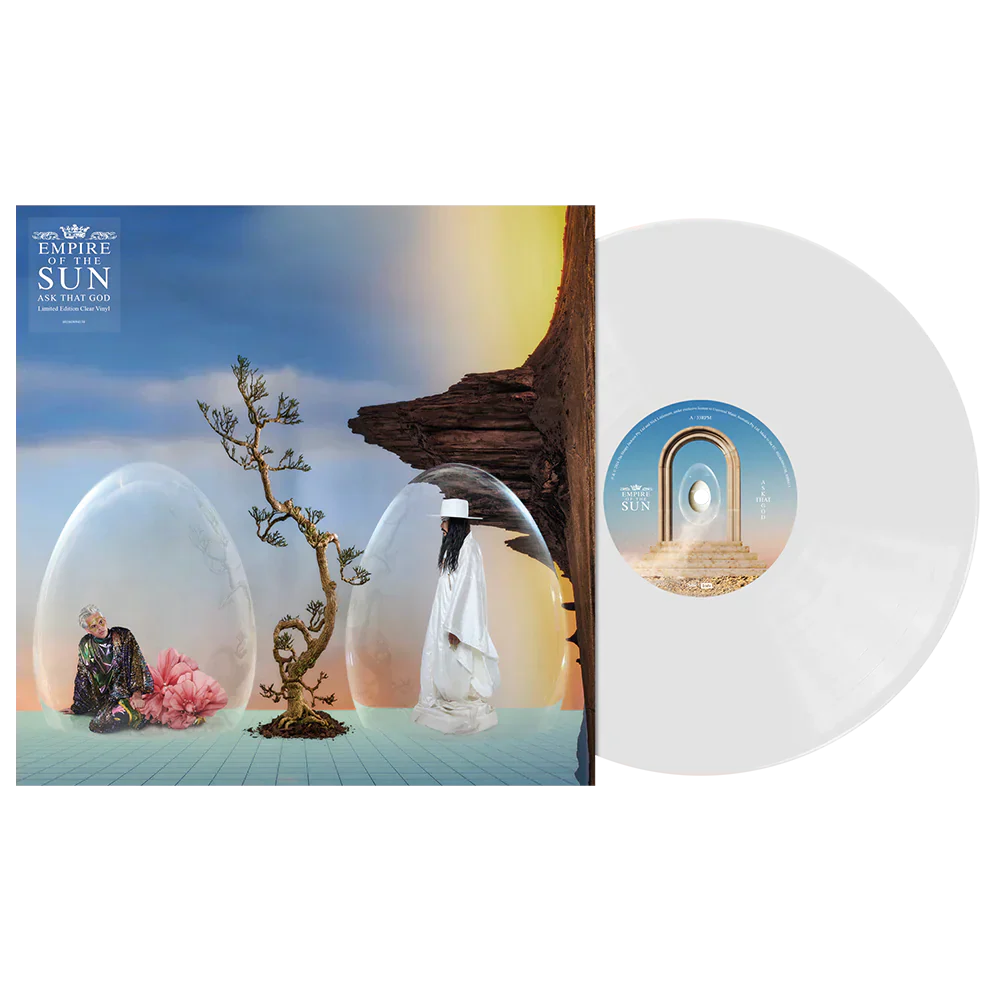 Ask That God Clear LP & Signed 12" Art Card [ vinyl ]