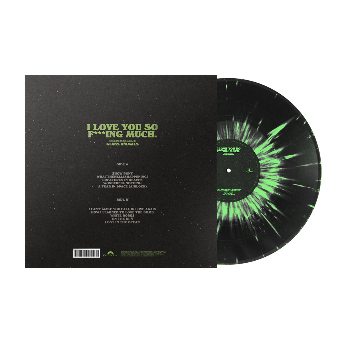 I Love You So F***ing Much: Spotify Fans First Black and Green Splatter Vinyl [ vinyl ]