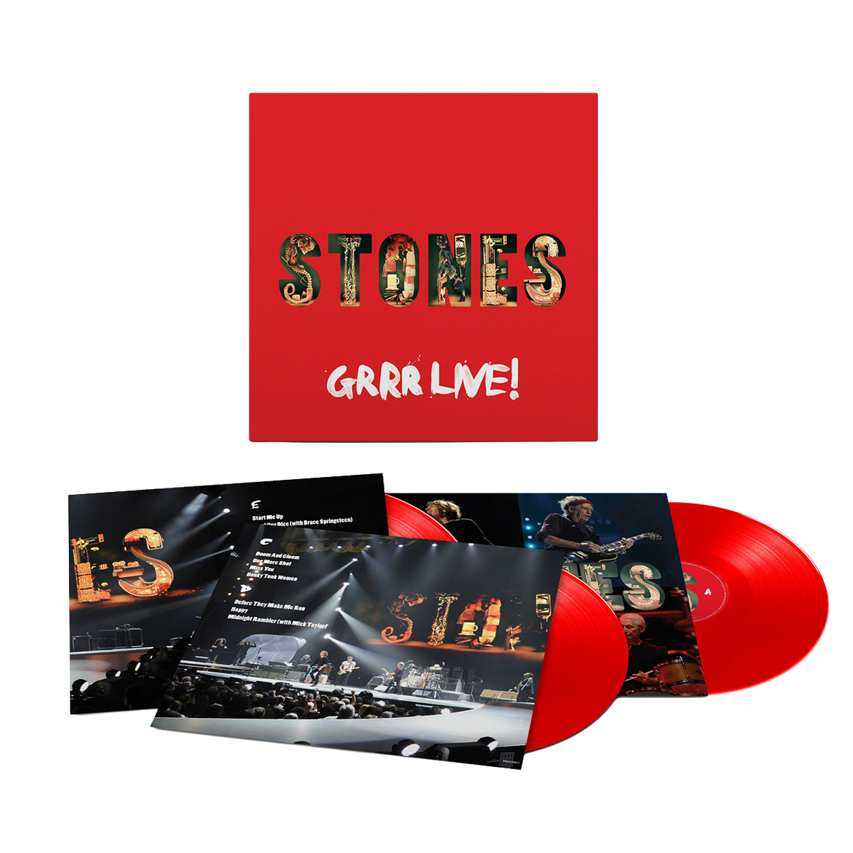 GRRR Live! Exclusive Red Vinyl 3LP [ vinyl ]