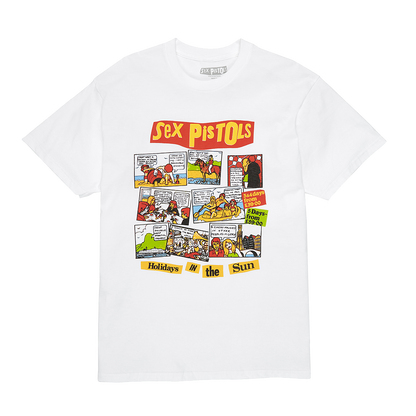 Holidays in the Sun White T-Shirt [ vinyl ]