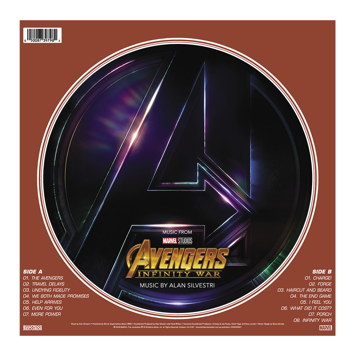 Avengers - Infinity War: Picture Disc Vinyl LP [ vinyl ]