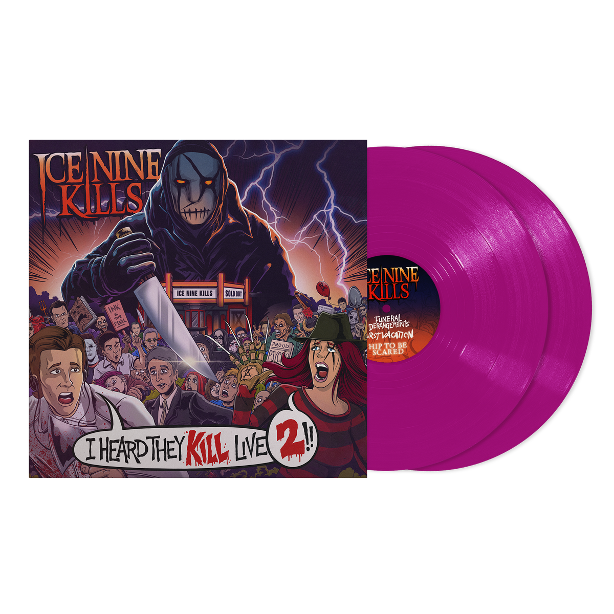 I HEARD THEY KILL LIVE 2: Violet Vinyl 2LP [ vinyl ]