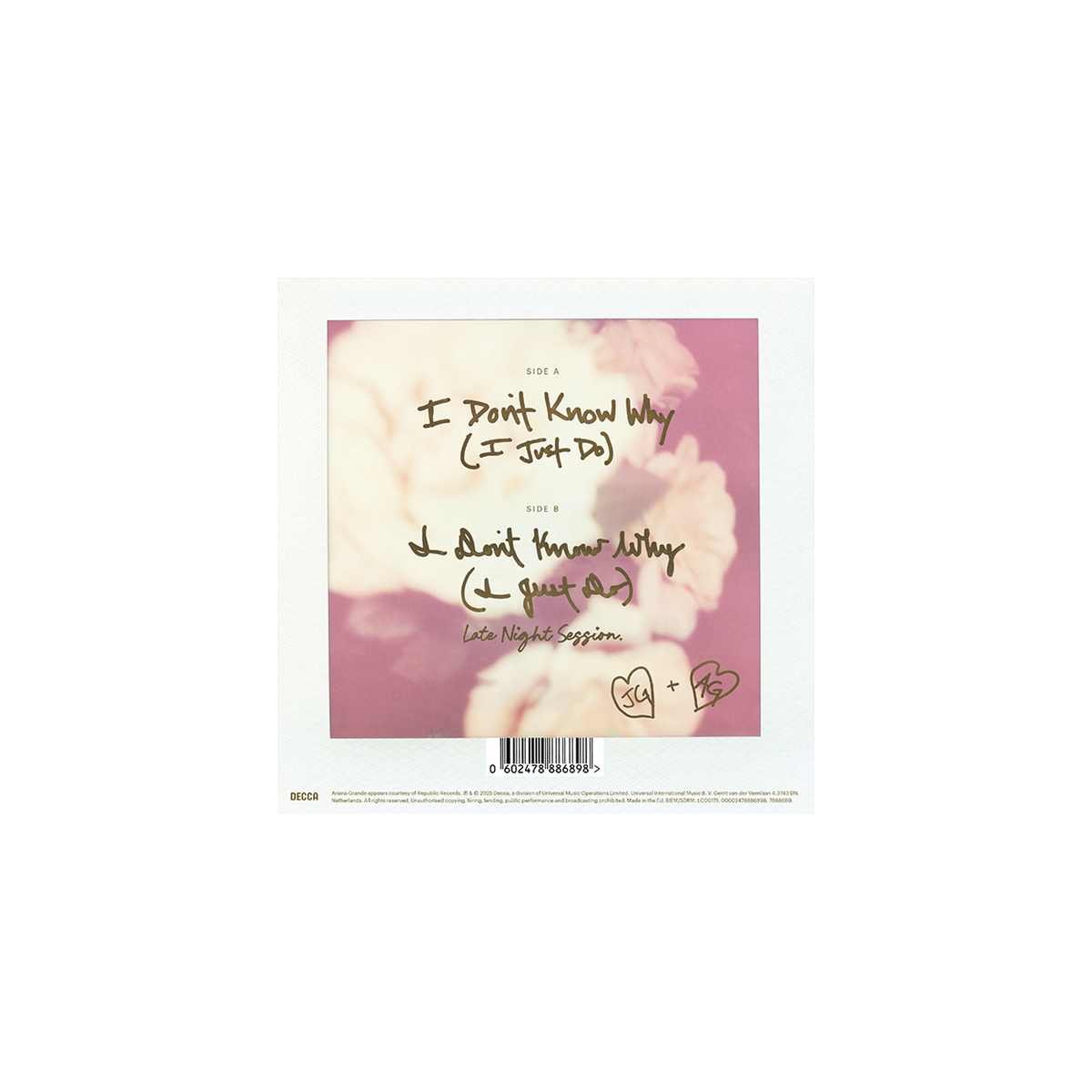 I Don't Know Why (I Just Do) - 7" Single [ vinyl ]