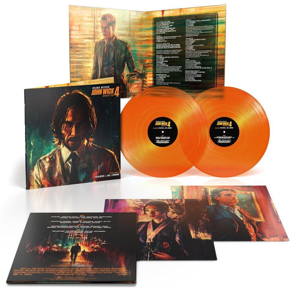 John Wick Chapter 4: Limited Transparent Orange Vinyl 2LP [ vinyl ]