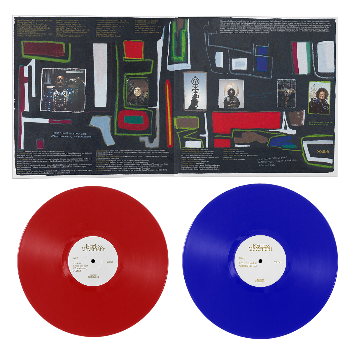Fearless Movement: Limited Red & Blue Vinyl 2LP [ vinyl ]