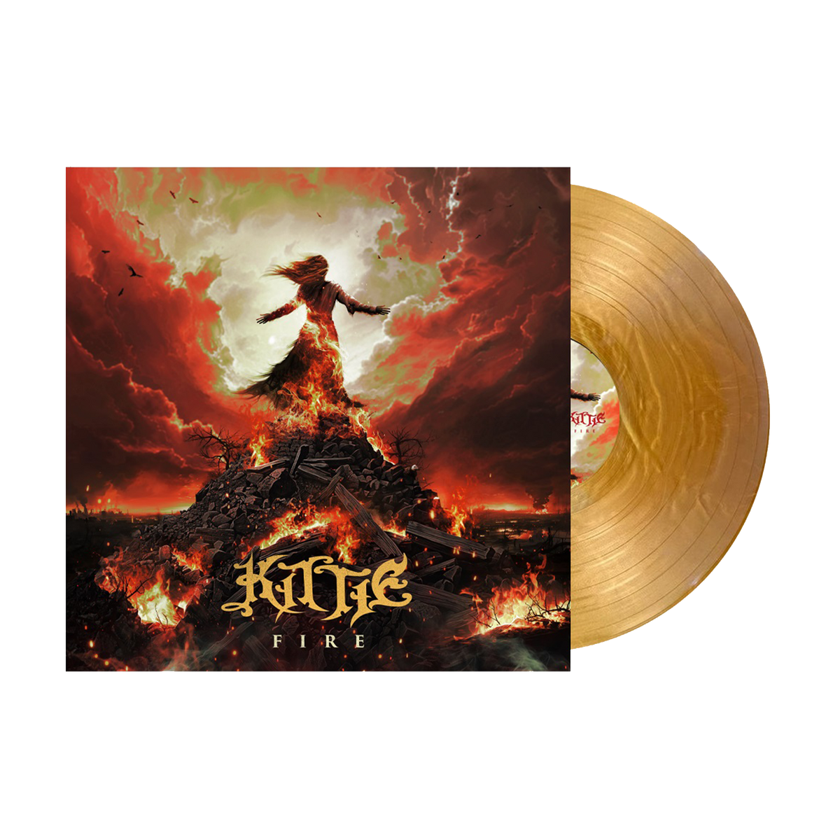 Fire: Limited Gold Nugget Vinyl LP [ vinyl ]