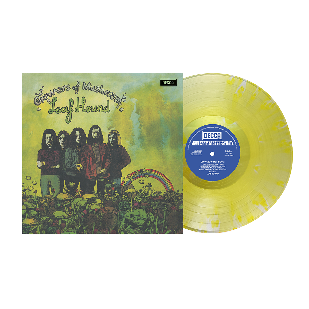 Growers Of Mushroom: Yellow Splatter Vinyl LP [ vinyl ]