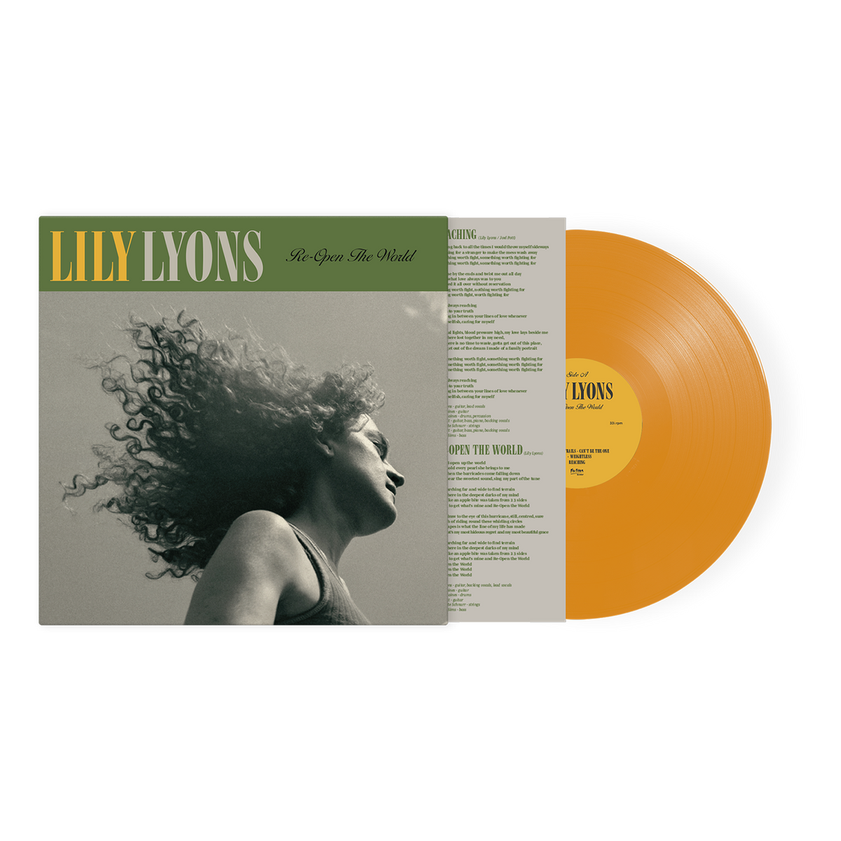 Re-Open the World: Limited Orange Vinyl [ vinyl ]