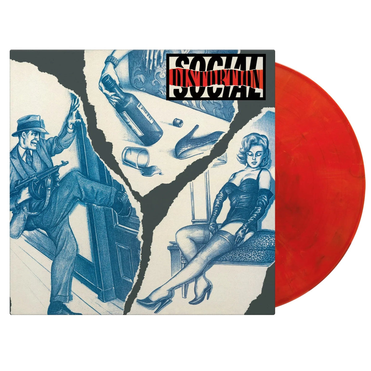 Social Distortion: Red Marble Vinyl LP [ vinyl ]