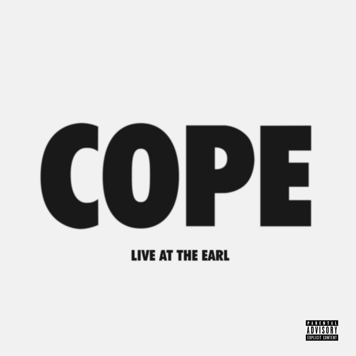 COPE - Live at The Earl: Limited 'Bone' Vinyl LP [ vinyl ]