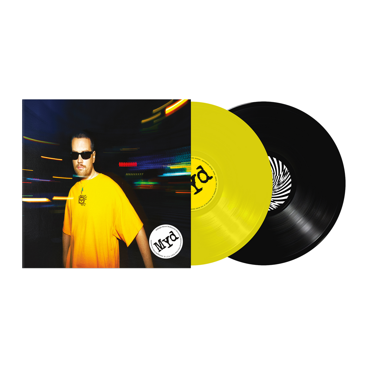 Mydnight: Limited Yellow & Black Vinyl 2LP [ vinyl ]