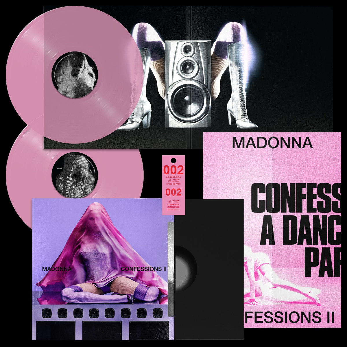 CONFESSIONS II: Translucent Pink Vinyl 2LP [ vinyl ]