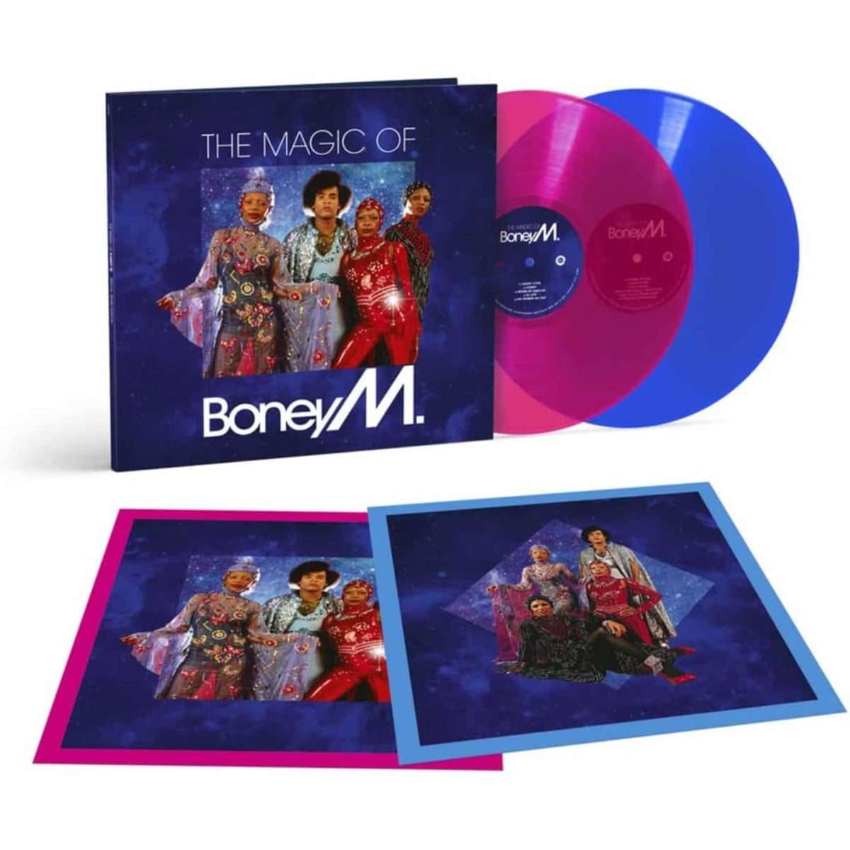 The Magic of Boney M: Special Remix Blue/Pink Vinyl 2LP [ vinyl ]