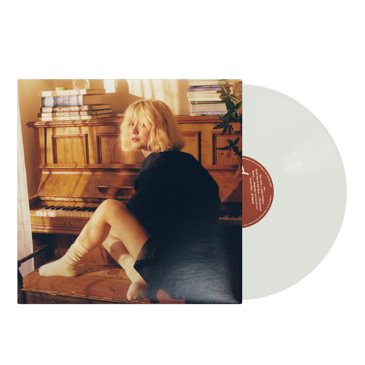 Florescence: (Piano Alt Artwork) White EcoRecord Vinyl LP [ vinyl ]