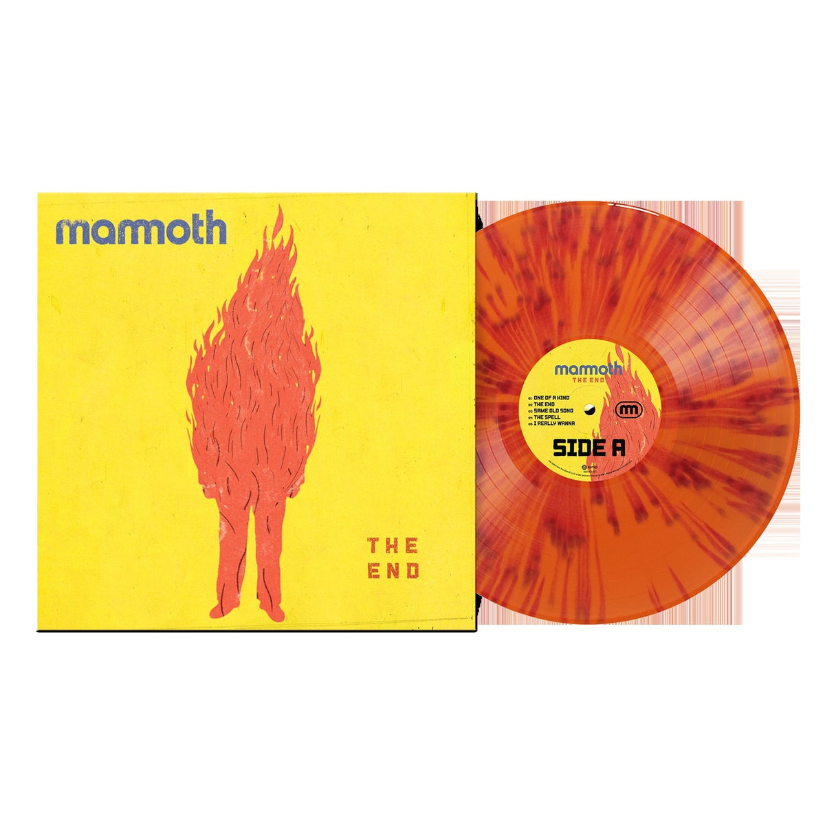 The End: Orange with Red Splatter Vinyl LP [ vinyl ]