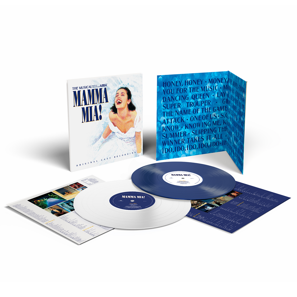 Mamma Mia - Original Cast Recording: Blue & White Vinyl 2LP [ vinyl ]