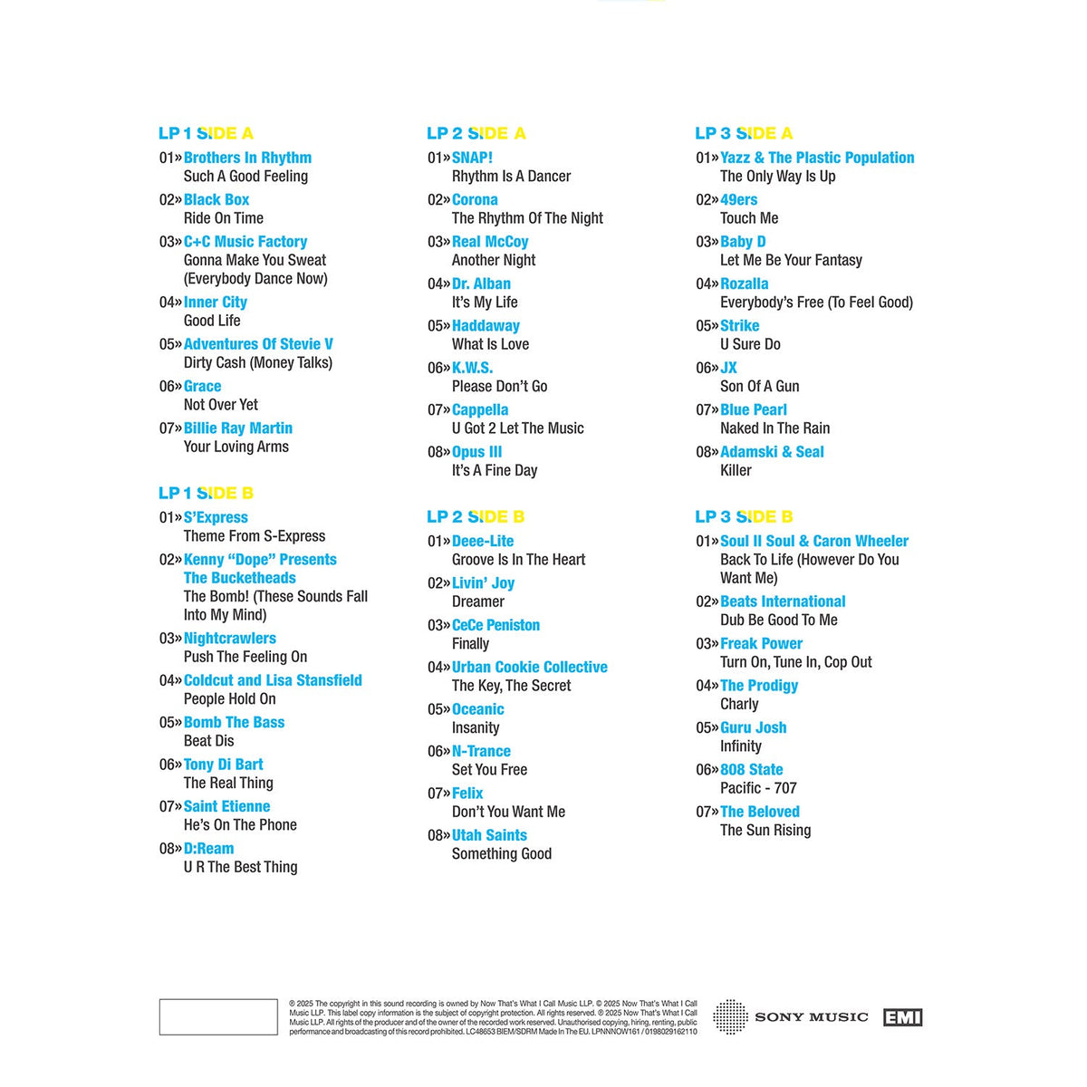 NOW That's What I Call An Era - Such A Good Feeling: 1988-1995 (3LP) [ vinyl ]