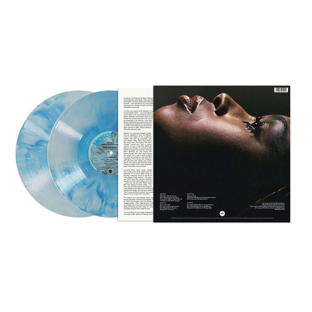 The New Lamont Dozier Album - Love and Beauty (50th Anniversary): Blue Marble Vinyl 2LP [RSD24] [ vinyl ]