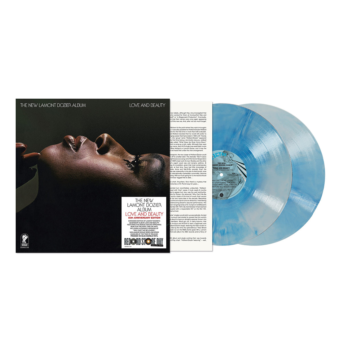 The New Lamont Dozier Album - Love and Beauty (50th Anniversary): Blue Marble Vinyl 2LP [RSD24] [ vinyl ]