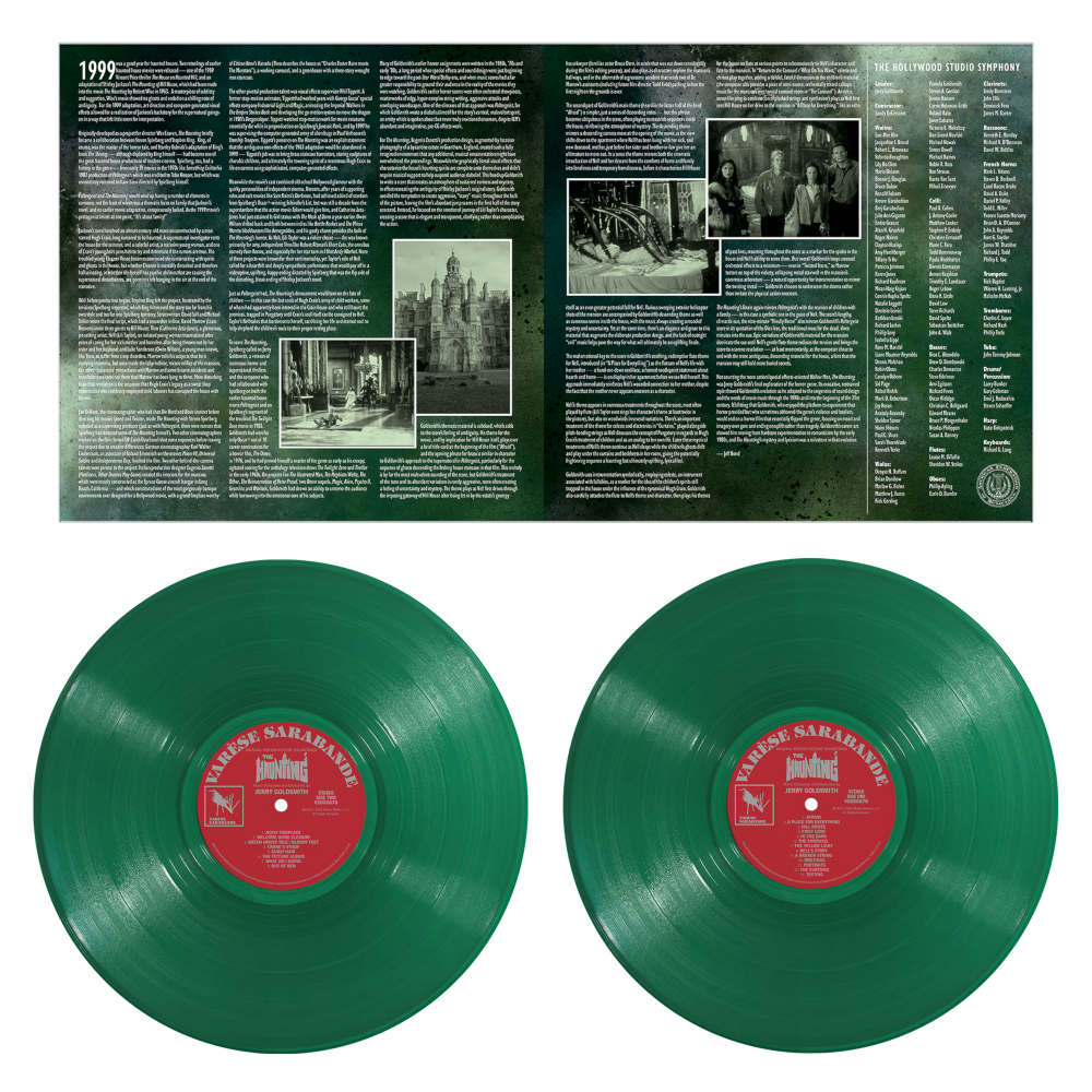 The Haunting (OST): Limited Translucent Green Vinyl 2LP [ vinyl ]