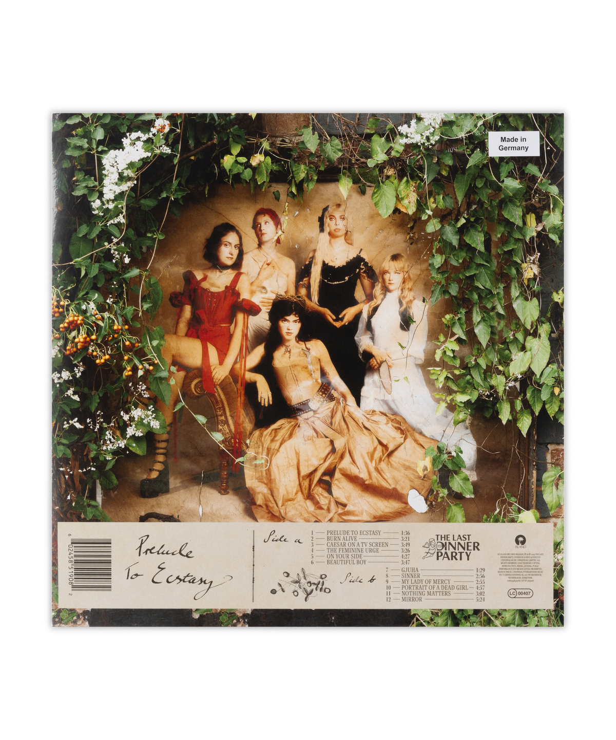 Prelude To Ecstasy: Black LP [ vinyl ]
