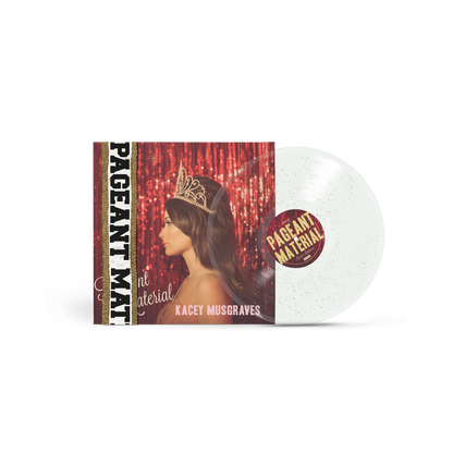 Pageant Material 10th Anniversary Gold Glitter Vinyl [ vinyl ]