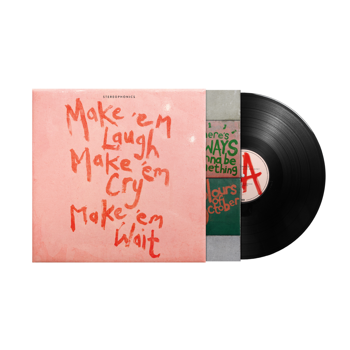 Make ‘em Laugh, Make ‘em Cry, Make ‘em Wait - Recycled Black Vinyl [ vinyl ]