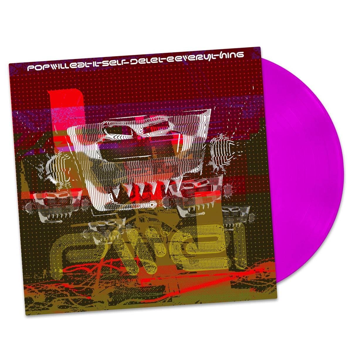 Delete Everything: Radioactive Pink Vinyl LP & Signed Print [ vinyl ]