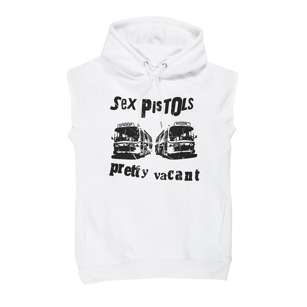 Pretty Vacant Sleeveless Hoodie [ vinyl ]