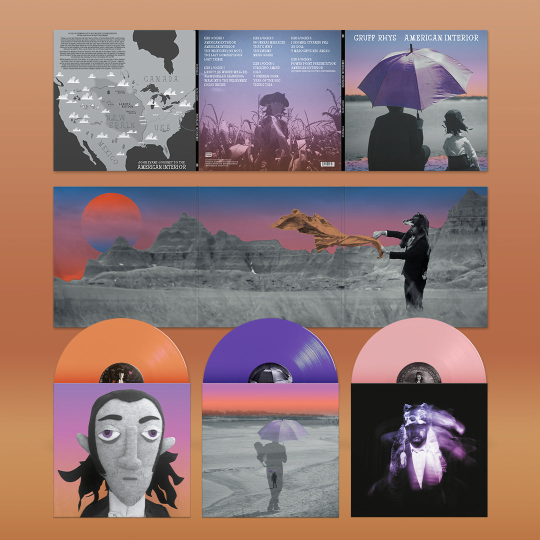 American Interior (2025 Remastered Bonus Edition): Limited Apricot, Purple & Rosé Vinyl 3LP [ vinyl ]
