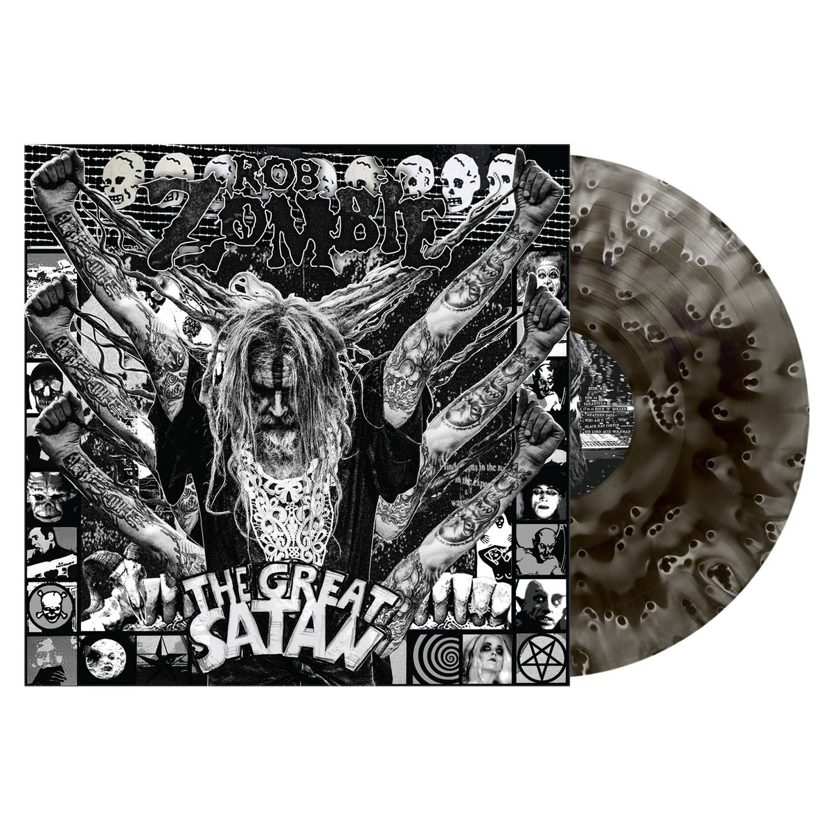 The Great Satan: Gatefold Ghostly Black Vinyl LP [ vinyl ]