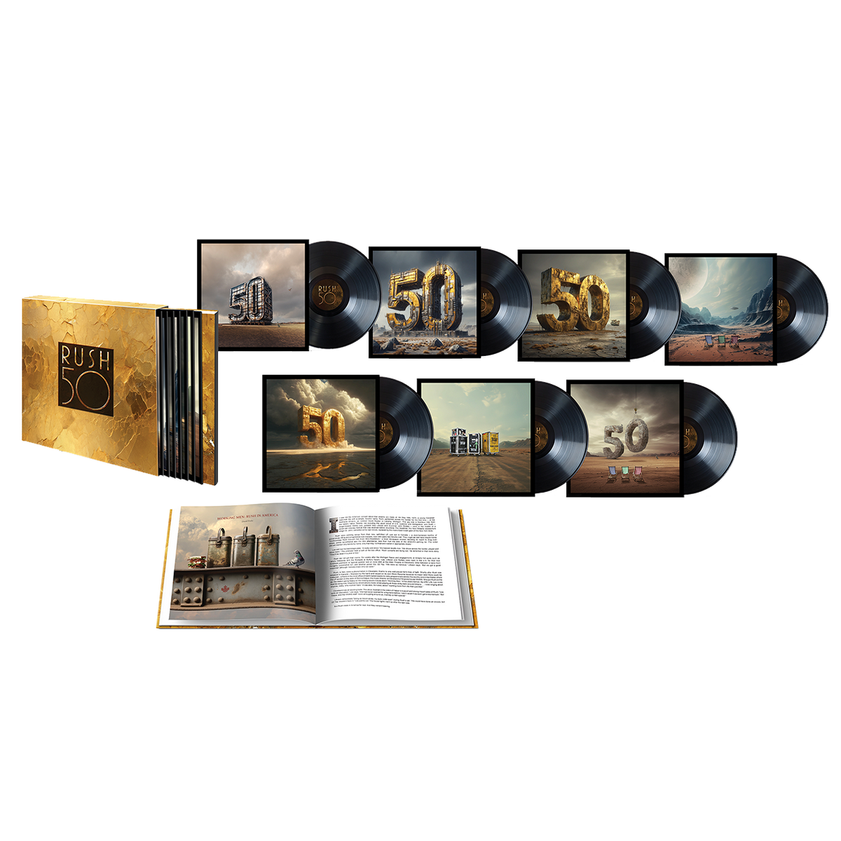 Rush 50: 7LP Boxset [ vinyl ]
