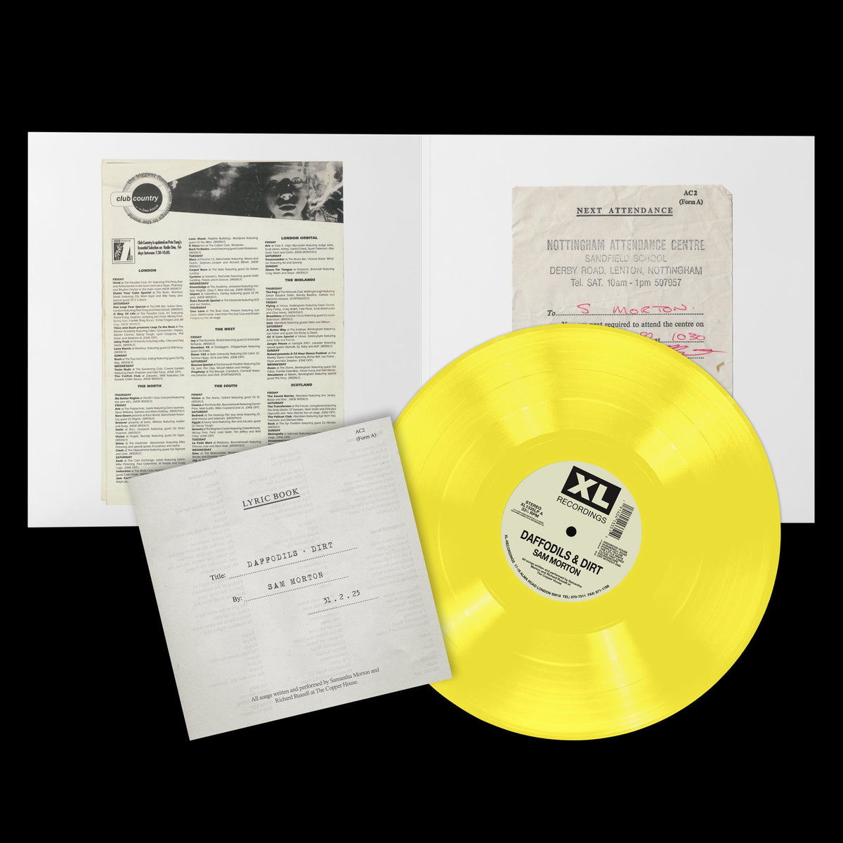 Daffodils & Dirt: Limited Yellow Vinyl LP [ vinyl ]