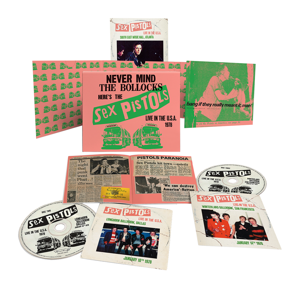Live In The USA 1978: 3CD [ vinyl ]