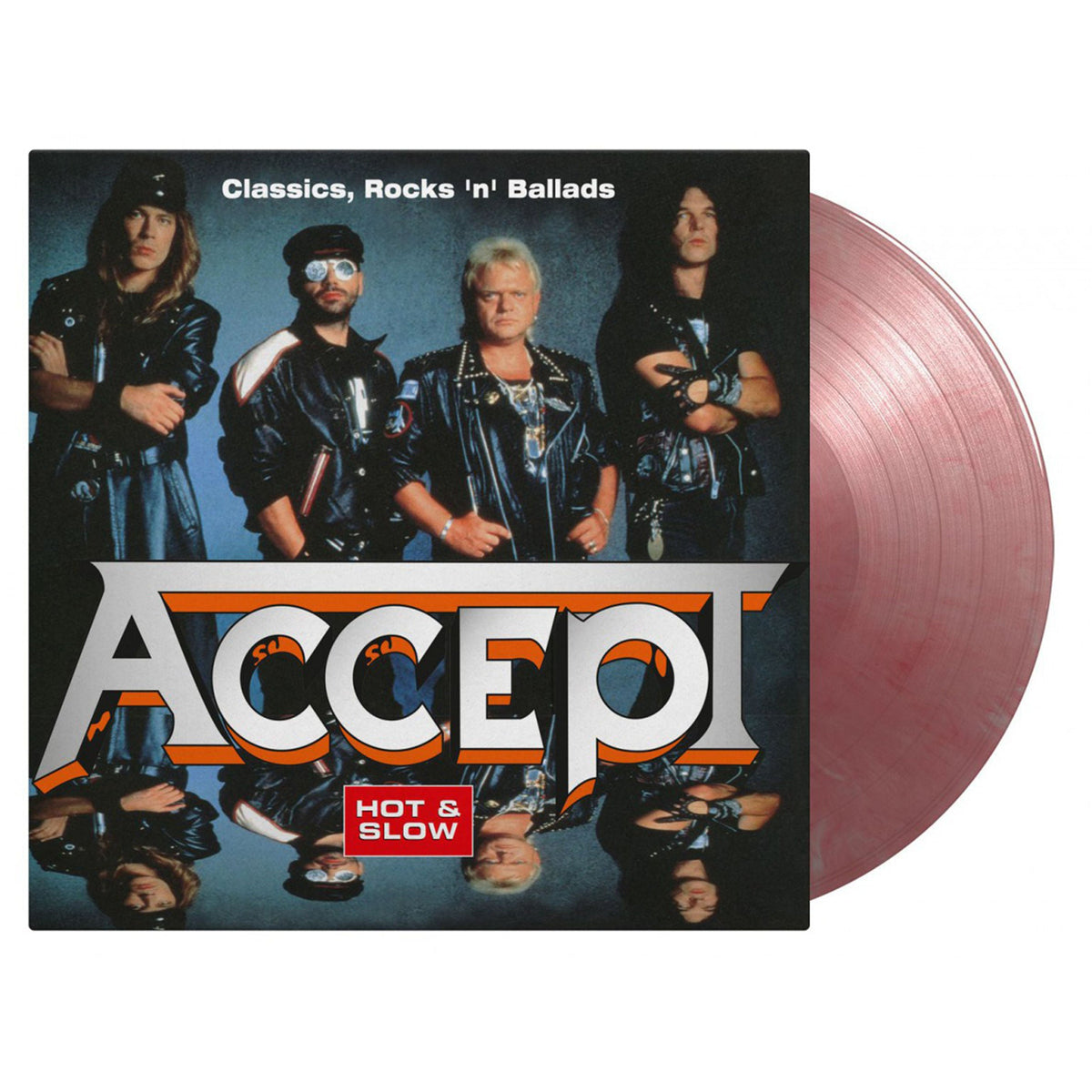 Hot and Slow, Classics Rock n Roll Ballads: Limited Silver + Red Marbled Vinyl LP [ vinyl ]