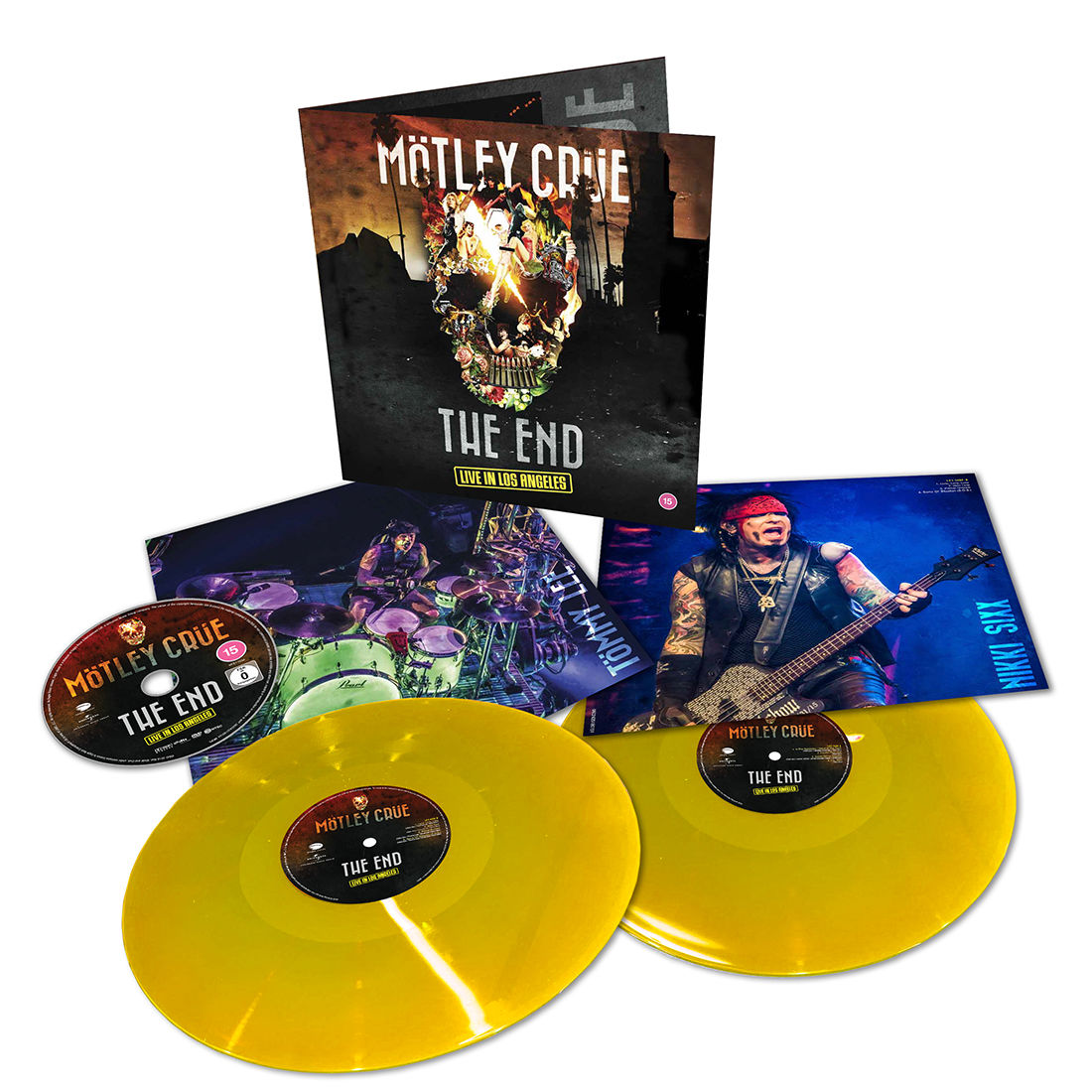 The End Live In Los Angeles: Limited Yellow Vinyl 2LP [ vinyl ]