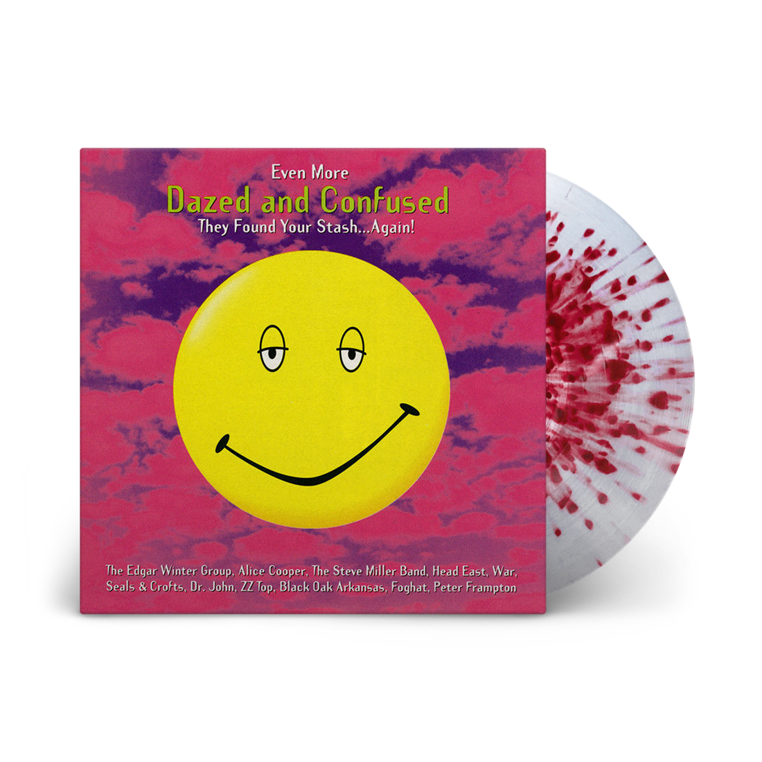 Even More Dazed and Confused: Limited Edition White + Red "Bloodshot Eyes" Splatter Vinyl LP [ vinyl ]