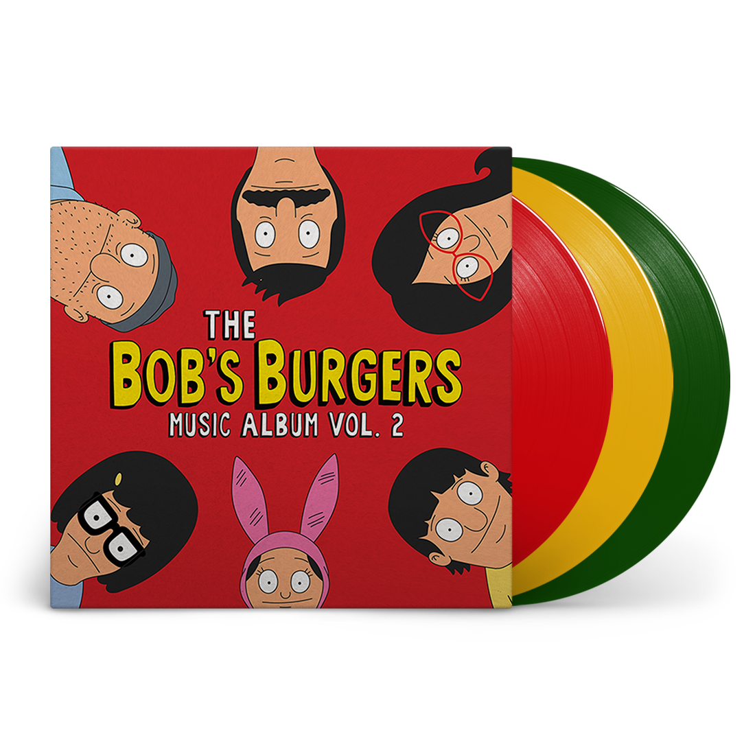 The Bob's Burgers Music Album Vol. 2: Limited Colour Vinyl 3LP [ vinyl ]