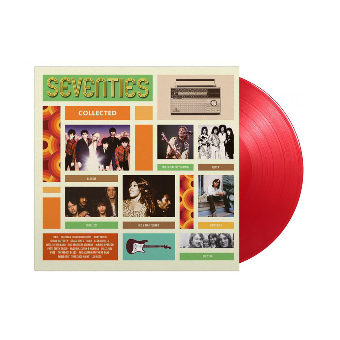Seventies Collected: Limited Edition 180g Transparent Red Vinyl 2LP [ vinyl ]