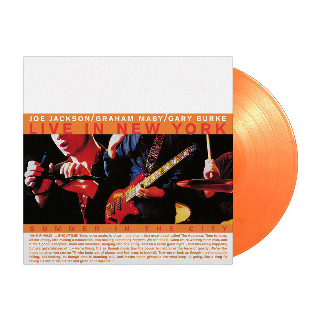 Summer In The City (Live In New York): Limited Edition Gatefold Orange Vinyl LP [ vinyl ]