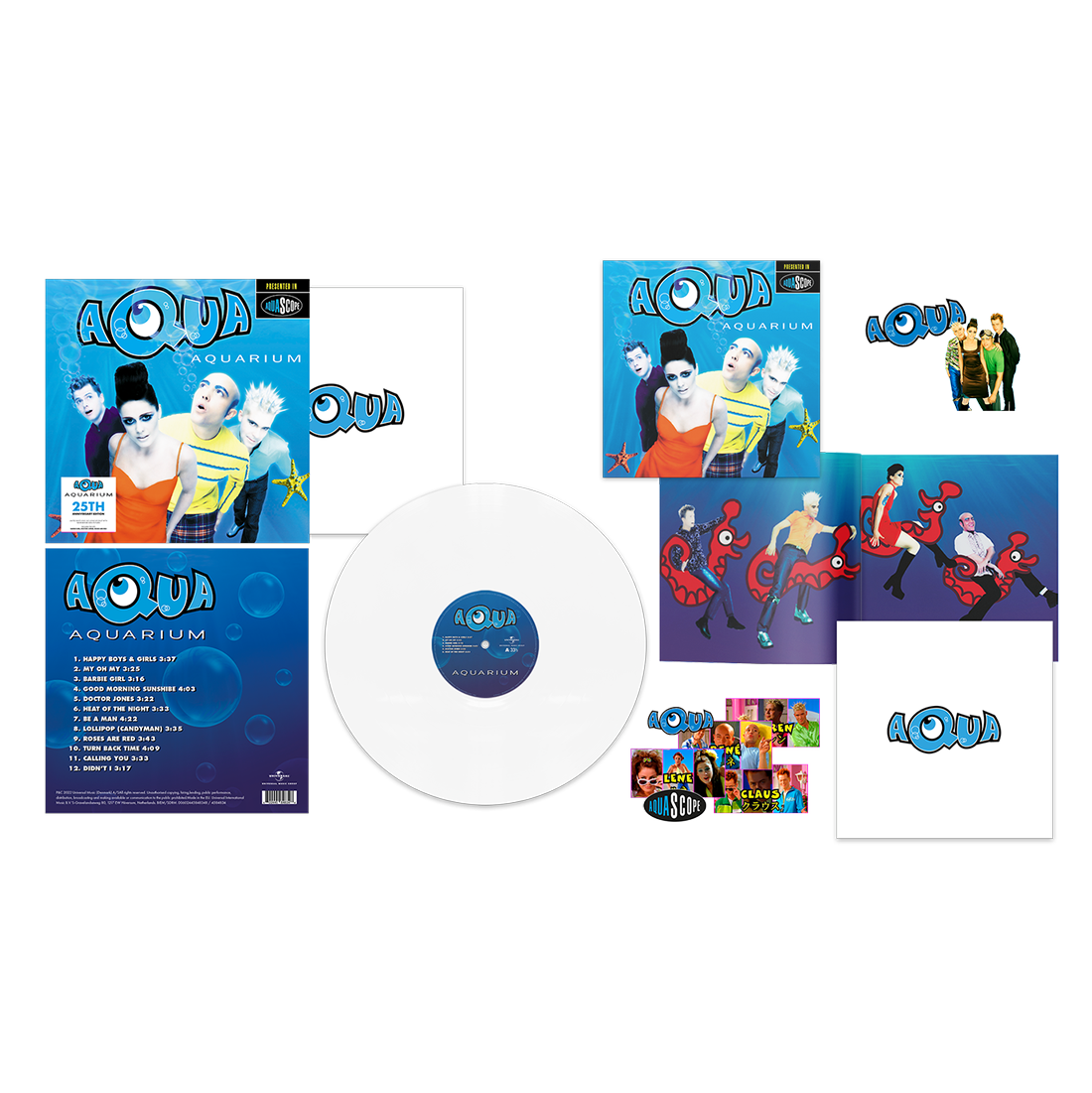 Aquarium: 25th Anniversary Exclusive Edition White Vinyl LP [ vinyl ]