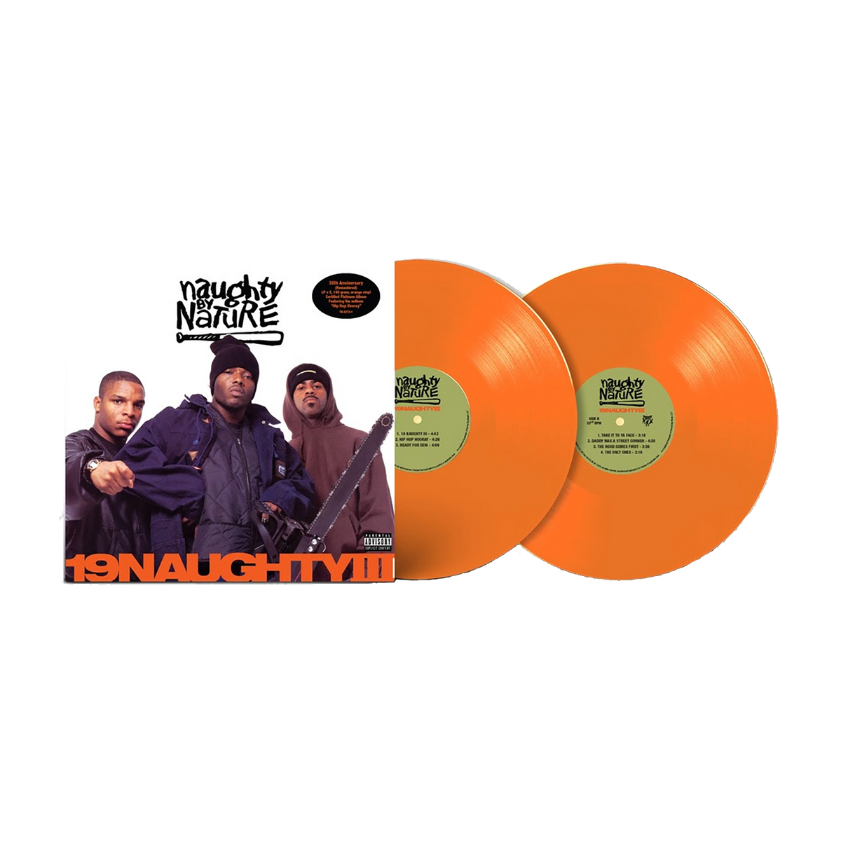 19 Naughty III: 30th Anniversary Edition Orange Vinyl 2LP [ vinyl ]