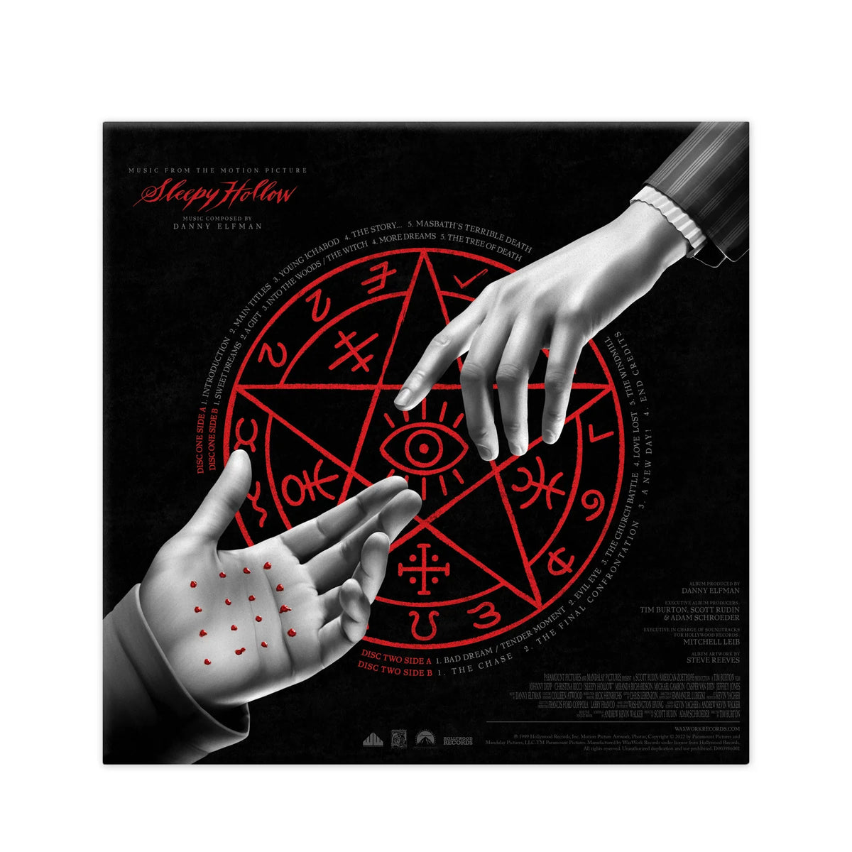 Sleepy Hollow (OST): Limited Red & Silver Vinyl 2LP [ vinyl ]