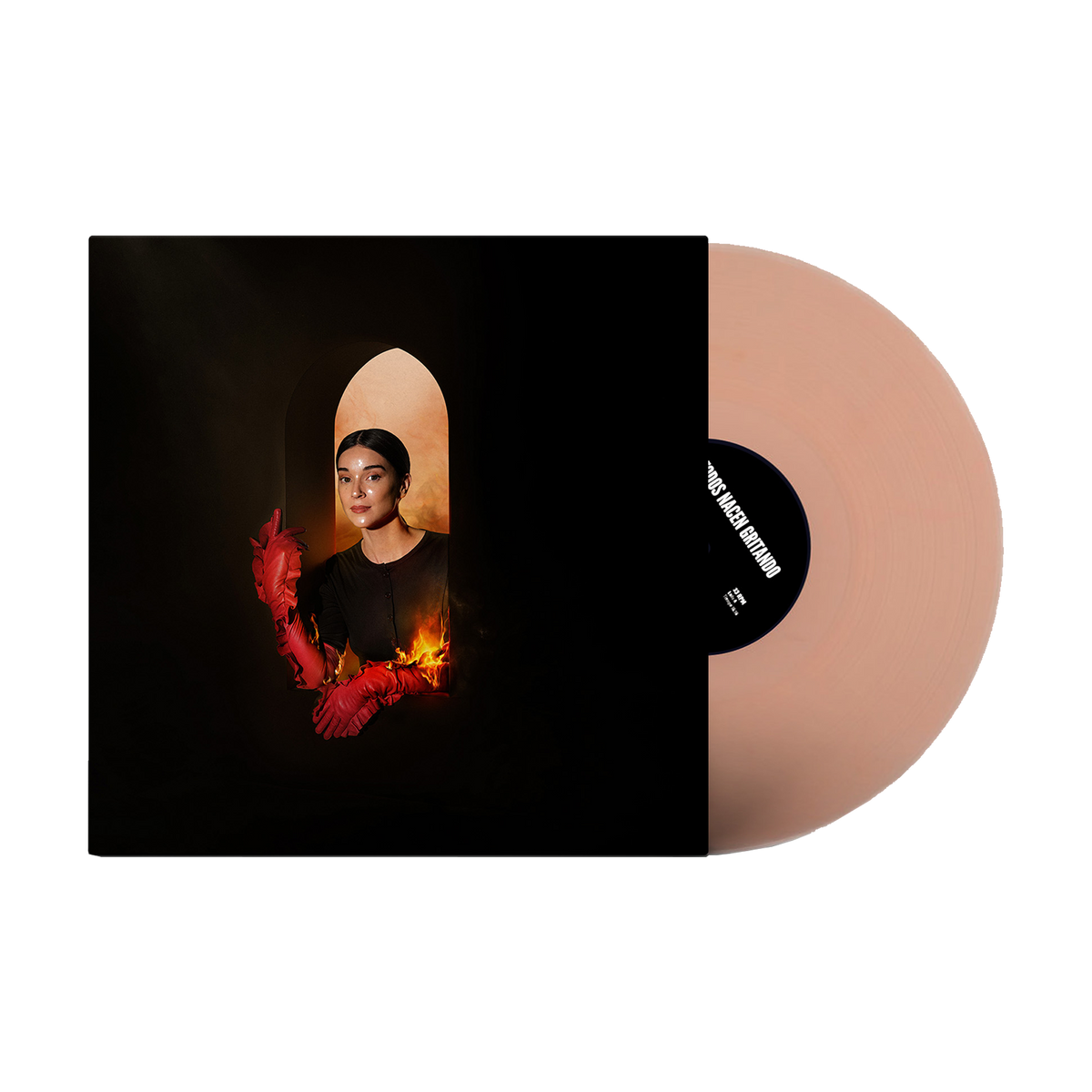 Todos Nacen Gritando: Translucent Rose Vinyl LP [ vinyl ]