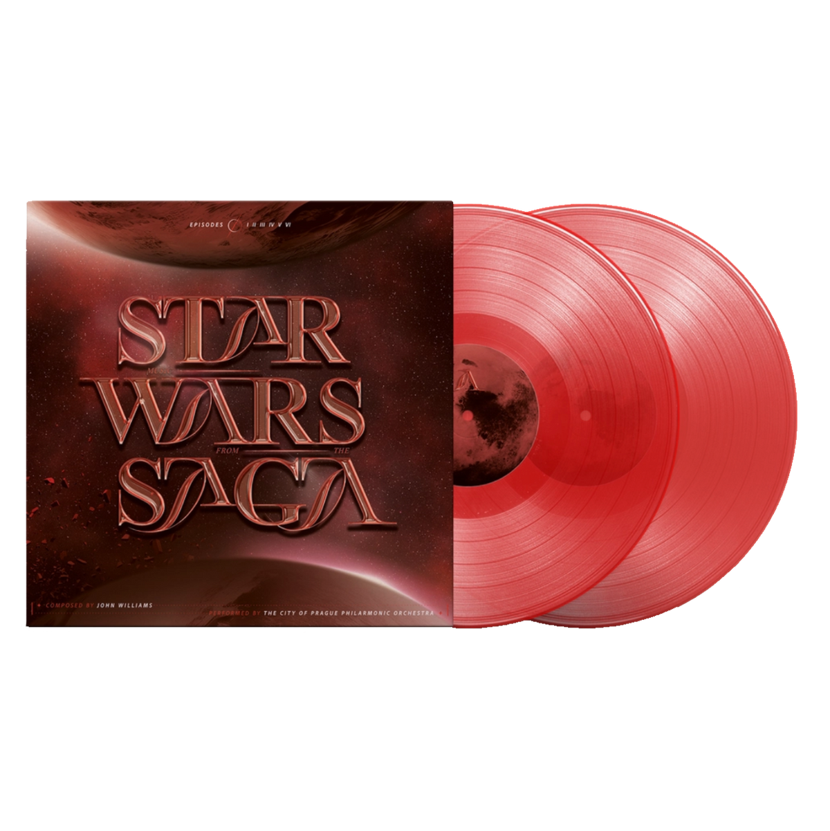 Music from the Star Wars Saga: Exclusive Red Vinyl 2LP [ vinyl ]