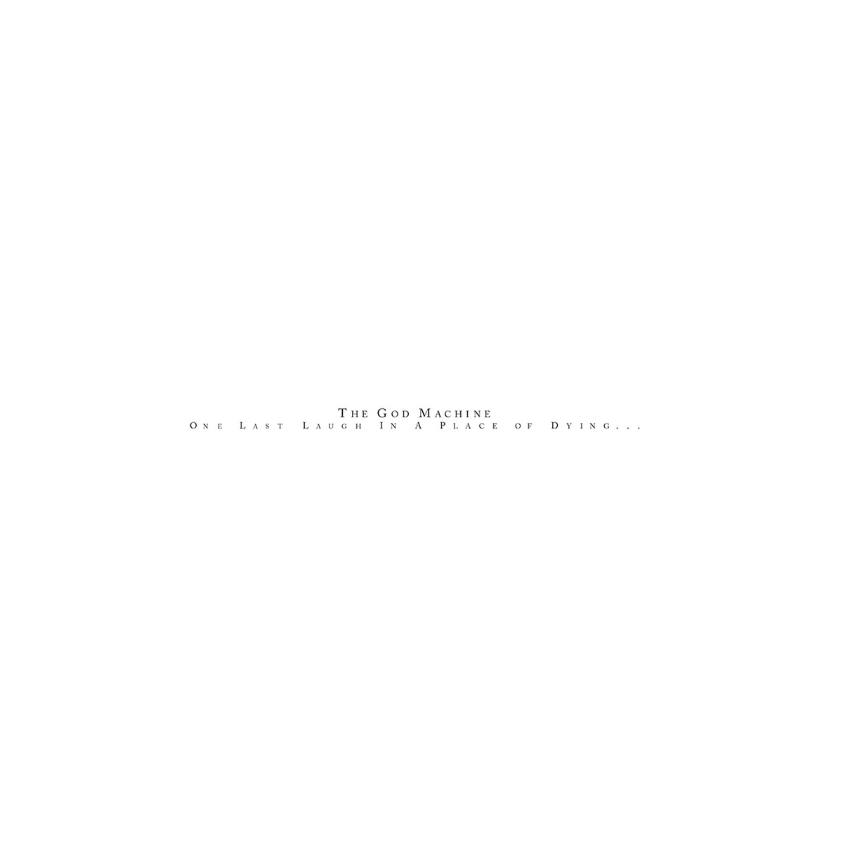 One Last Laugh In A Place of Dying: 2LP Black [ vinyl ]