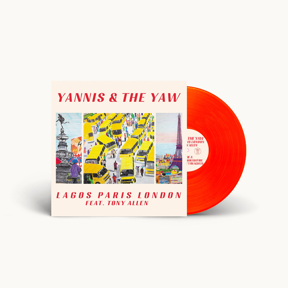 Lagos Paris London: Limited Red Vinyl LP [ vinyl ]