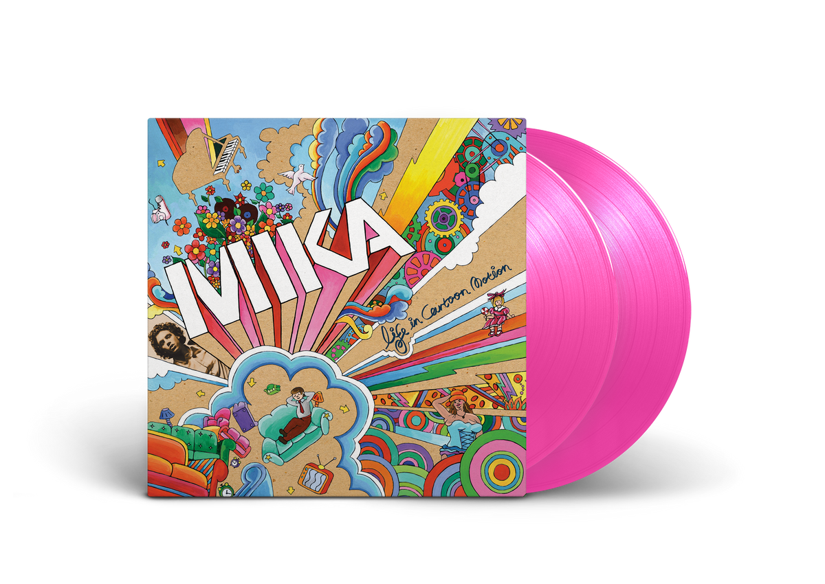 Life In Cartoon Motion: Pink Transparent Vinyl 2LP [ vinyl ]